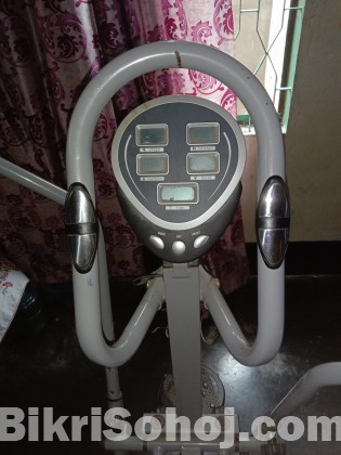 life fit Cross double Magnetic Bike also rate meter